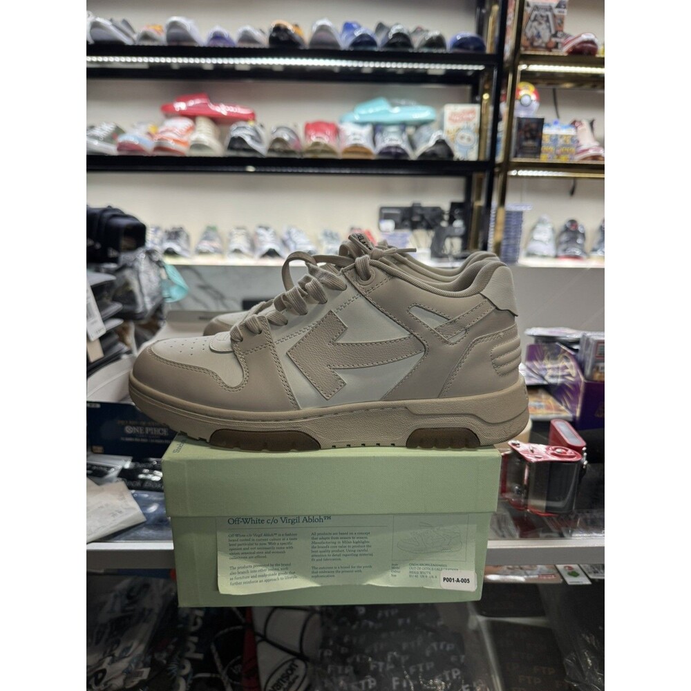Off-White Out Of Office White/Biege Sz 42 EU/Size 9 US